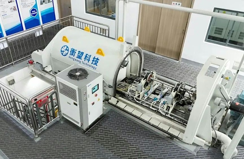 集智股份子公司高速动平衡及超速试验装备