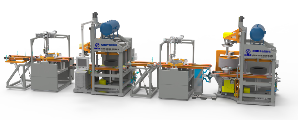 全自动轮胎均匀性动平衡检测线