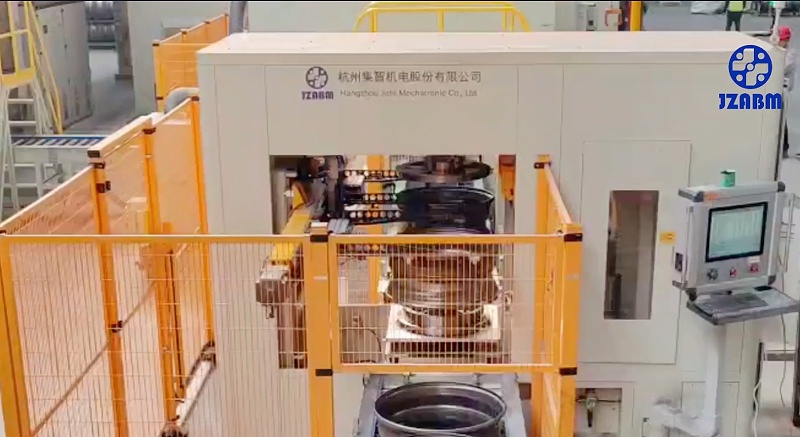 重卡轮辋全自动跳动检测机